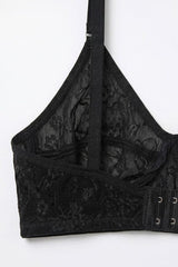 HS Women's Floral Net Bra