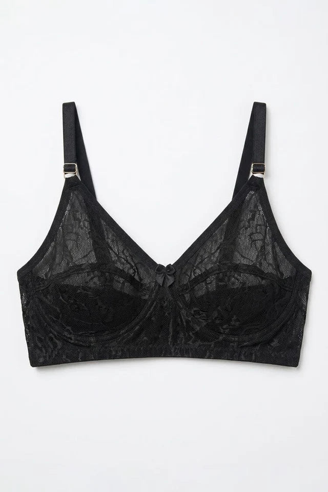 HS Women's Floral Net Bra