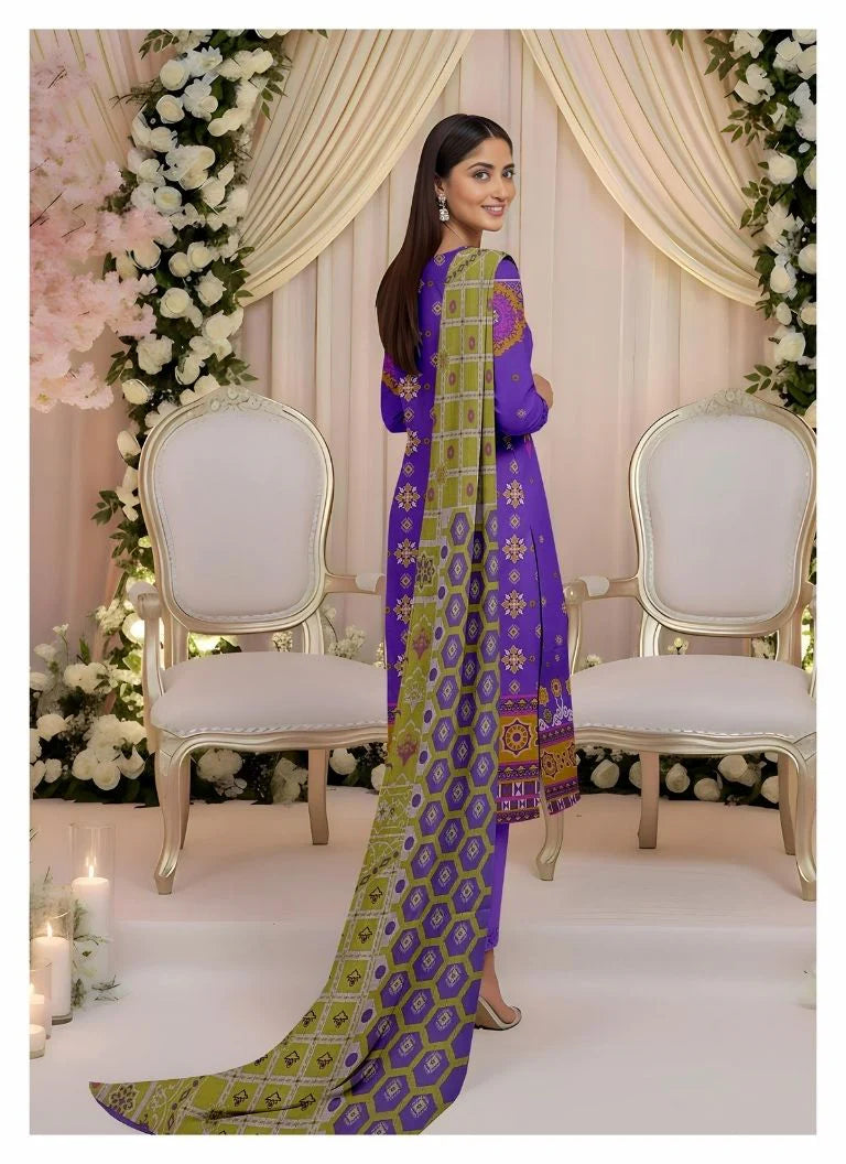 3 Piece - Printed B 219