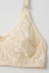 HS Women's Floral Net Bra