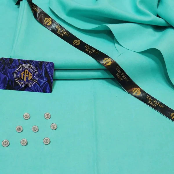 Subtle Blue Green – Royal Shalwar Kameez Soft Cotton