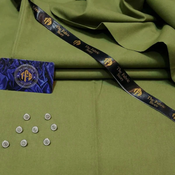 Deep Sage – Royal Shalwar Kameez Soft Cotton