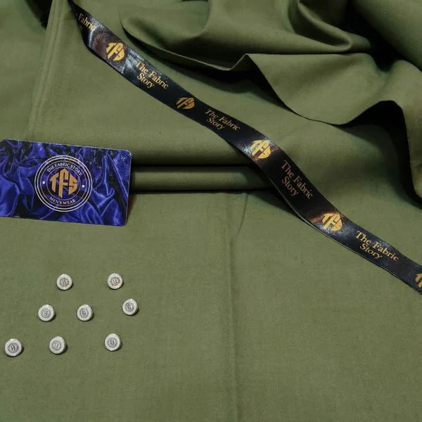 Dark Sage – Royal Shalwar Kameez Soft Cotton