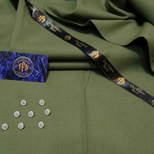 Dark Sage – Royal Shalwar Kameez Soft Cotton