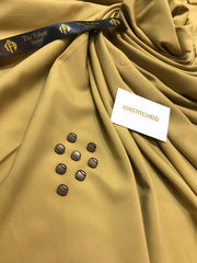 Fabrish Men Exclusive Wash & Wear - Indian Yellow -FWW10